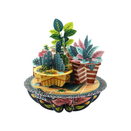 Santoro Pirouettes - Čestitka 3D - Pirouettes, Potted Plants Cene