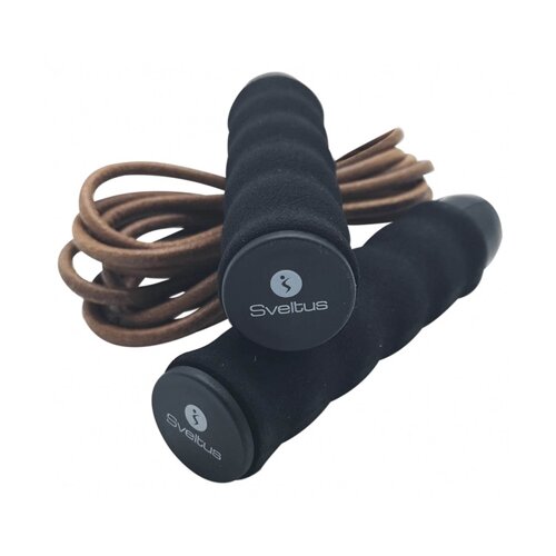 Sveltus Leather weighted jump rope, (20695639) Cene