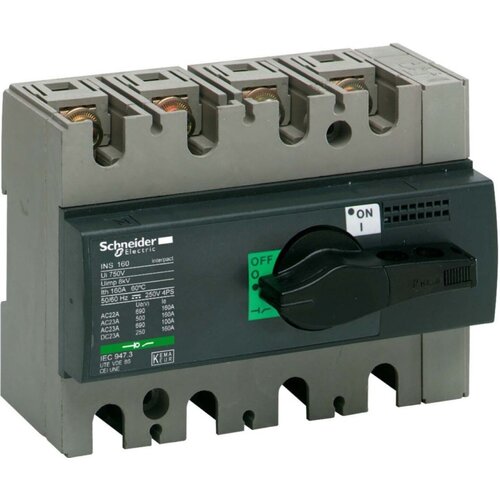 SCHNEIDER APC Schneider Electric stikalo za prekinitev obremenitve INS125 4p Interpact 28911, (21223868) Cene