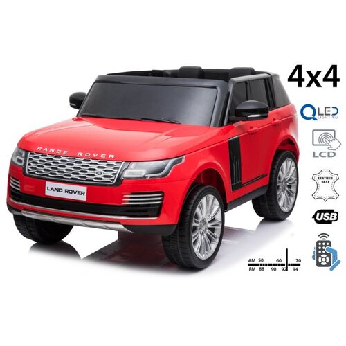  2x12V Range Rover 4x4 rdeča ben Cene