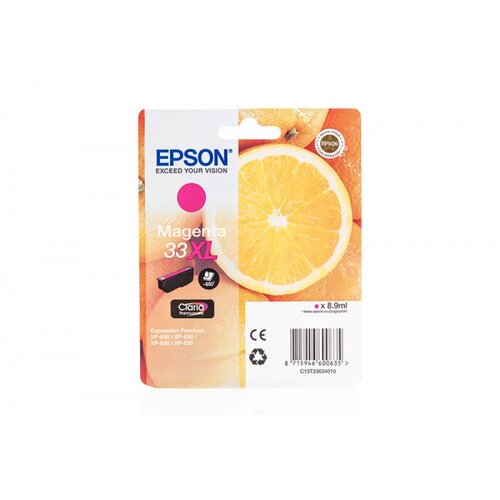 Epson kartu&amp;scaron;a 33 XL Magenta / Original Slike