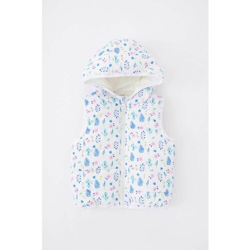 Defacto Baby Girls Water Repellent Hooded Inflatable Vest Slike