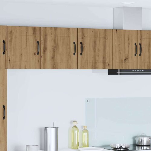 vidaXL Stenska kuhinjska omarica 2 pcs Umetni hrast 40 x 31 x 40 cm Cene