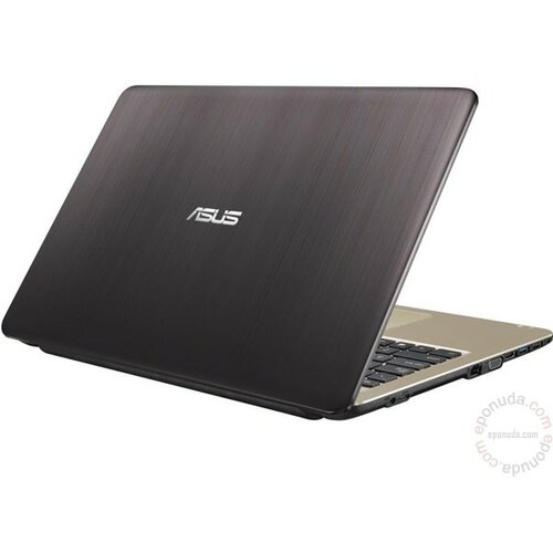 Asus X540SA-XX005D 15.6'' Intel N3150 Quad Core 1.60GHz (2.08GHz) 4GB 500GB ODD crno-zlatni laptop Slike