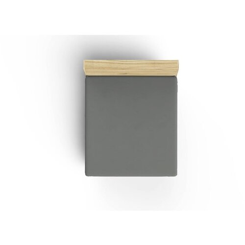 Mijolnir Tamno siva plahta od rastezljivog pamuka 160x200 cm - Slike