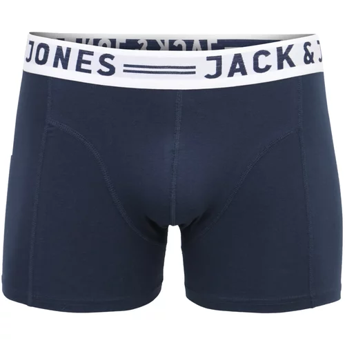 Jack & Jones Bokserice 'Sense' mornarsko plava / prljavo bijela
