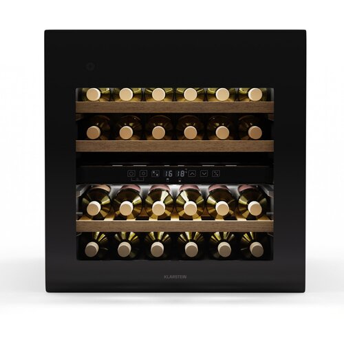 Klarstein Rhone 36 Duo hladilnik za vino | 36 steklenic | LED nadzor | potisni za odpiranje | tih Cene