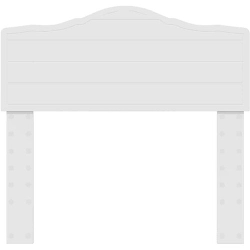  Uzglavlje s uzglavljem Bijelo 90 cm Konstruirano drvo Slike