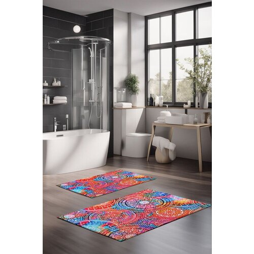 Lessentiel Maison set prostirki za kupatilo CT-5390, 2 komada, šarena Cene
