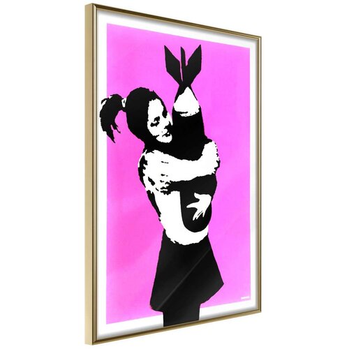  Poster - Banksy: Bomb Hugger 30x45 Slike