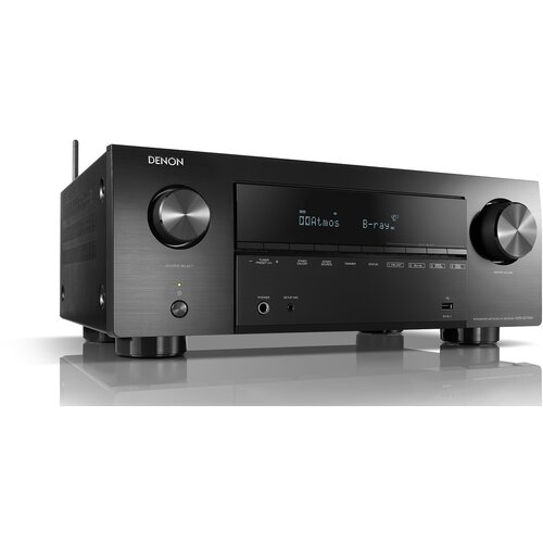 Denon AVR-X2700H BKE2 7.2 kanalni 8K AV sprejemnik s 3D avdio, vgrajenim HEOS-om in glasovno kontrolo - Cene