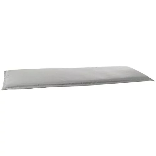Doppler jastuk za klupu look (d x š x v: 150 cm x 45 mm x 4 cm, svjetlo-sive boje, 100% poliester)