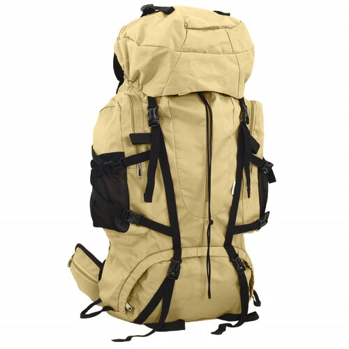 vidaXL Ruksak za planinarenje svijetla kaki 60 L od tkanine Oxford Cijene
