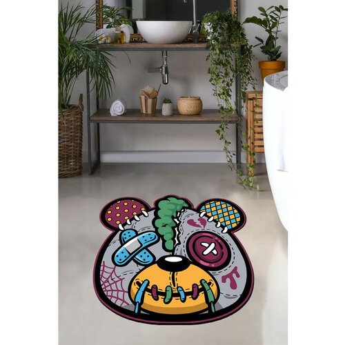  injured panda 100 multicolor bathmat Cene