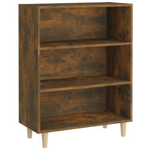 Maison Chic Komoda - Predalnik dimljeni hrast 69,5x32,5x90 cm konstruiran les, (21718308) Slike