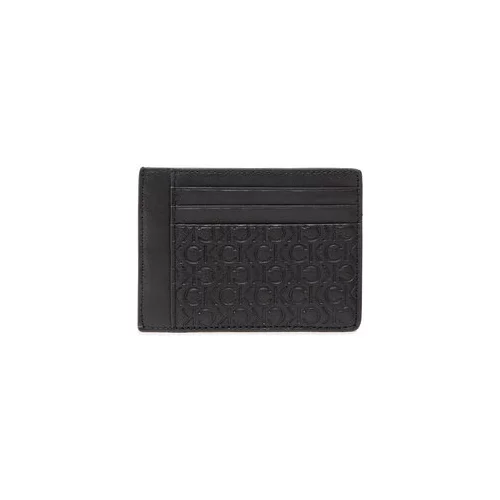 Calvin Klein Etui za kreditne kartice Subtle Mono Id Cardholder K50K509618 Črna