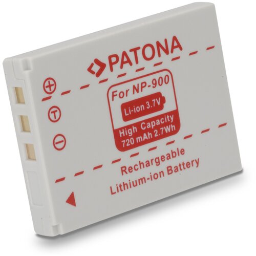 Patona baterija NP-900 za konica minolta dimage E40 / E50, 720 mah kompatibilnost s originalnom baterijom Cijene