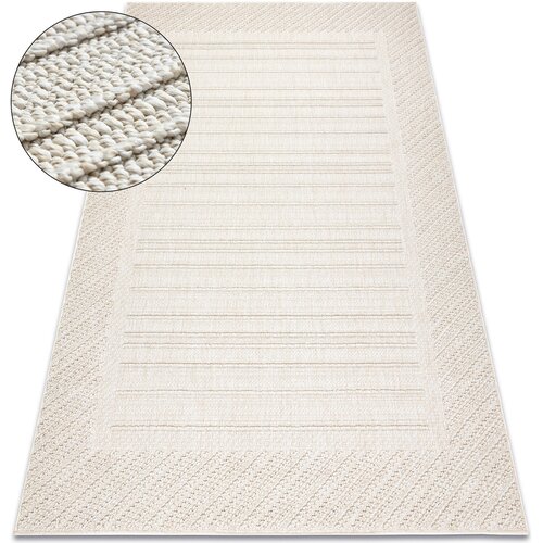 RugsX Preproge Preproga JERSEY 19261 krem - Okvir, strukturna, 120x170 cm Bež Cene