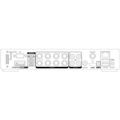 Avtech Komplet kamer 1x DVR DGD1009AV in 8x 2MPX Bullet kamera DGC1105YFT + 4x BREZPLAČEN napajalnik!, (20653035) Slike