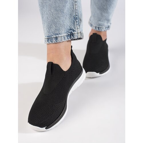 Shelvt Slip-on sneakers black Slike