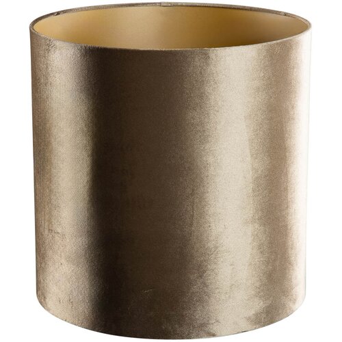 QAZQA Velours lampenkap brons met gouden binnenkant 40/40/40 Cene
