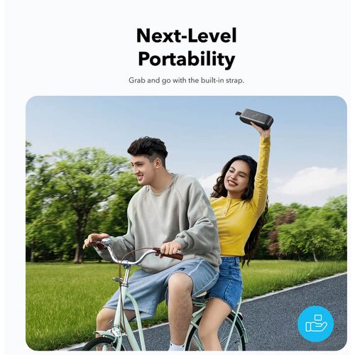 Anker Soundcore prenosni Bluetooth zvočnik Motion 100, črn Cene