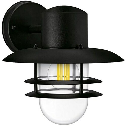 Philips Vanjska zidna svjetiljka Inyma (25 W, Crna, IP44) Slike