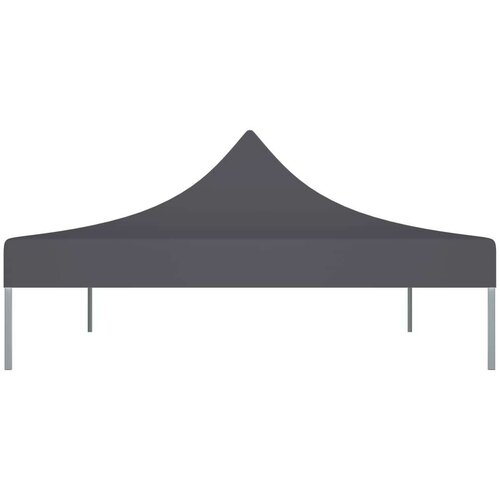 VidaXL krov za &amp;scaron;ator za zabave 4,5 x 3 m antracit 270 g/m&amp;sup2; Slike