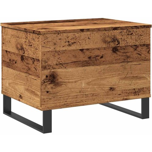  Stolić za kavu boja staro drvo 60x44,5x45 cm konstruirano drvo Slike