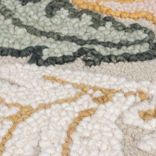 Flair Rugs svetlo rožnata ročno tkana volnena preproga 120x170 cm daphne shaped floral &amp;ndash; Slike