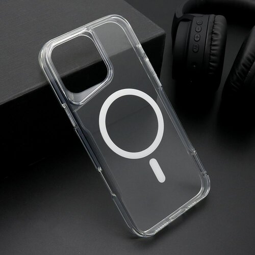 maska aura magsafe za iphone 16 pro max/ bela Slike