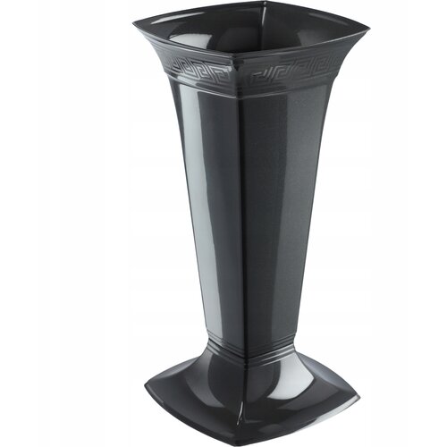 KADAX Vaza-steklenica za pokopali&amp;scaron;če, grob, pogreb, plastika, grafitna, 39 cm, odporna proti zmrzali, (5000353357) Slike