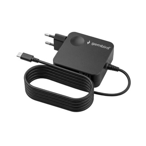 Gembird Punjač za laptop 65W, kabel 2m, USB-C ( NPA-AC9D ) Slike