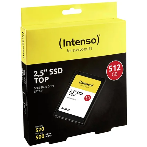  (Intenso) SSD Disk 2.5”, kapacitet 512GB, SATA III TOP – SSD-SATA3-512GB/Top