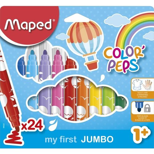 Maped Flomasteri Color Peps Maxy/ set 1/24 Cene