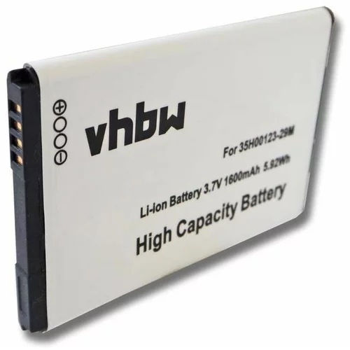 VHBW Baterija za HTC 7 Pro / T7576, 1600 mAh