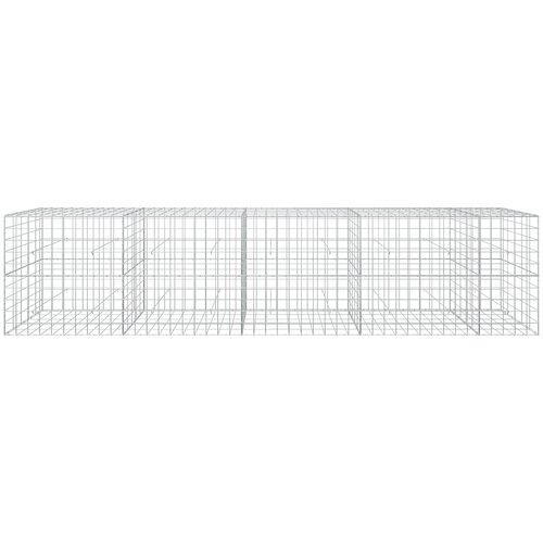  Gabion s žicom debljine 5 mm i mrežom 10x10 cm 450x50x100 cm Slike