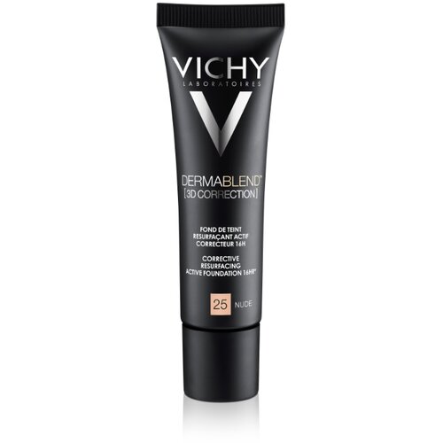 Vichy dermablend&amp;trade; 3D Correction SPF25 zaglađujući korekcijski puder 30 ml nijansa 20 Vanilla Slike