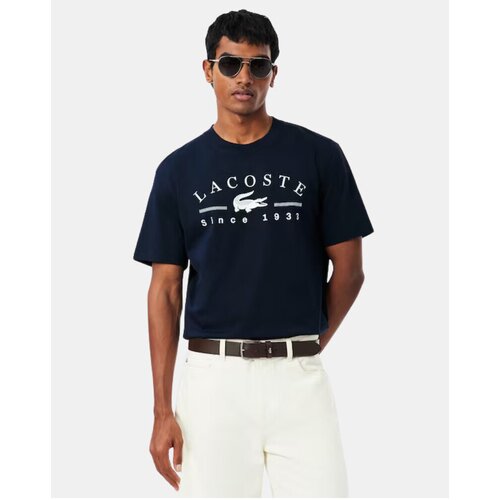 Lacoste Majice s kratkimi rokavi TH1754 Modra Slike