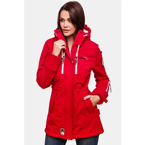 Marikoo ženska softshell jakna zimtzicke, rdeča