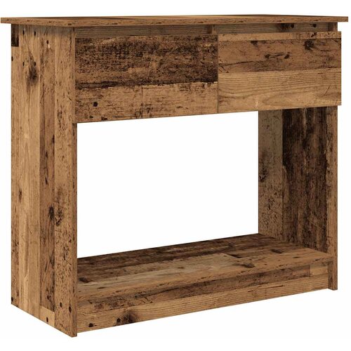 Maison Chic konzolna miza - miza ob steni s predali iz starega lesa 85,5x38,5x74,5 cm, (21785996) Slike