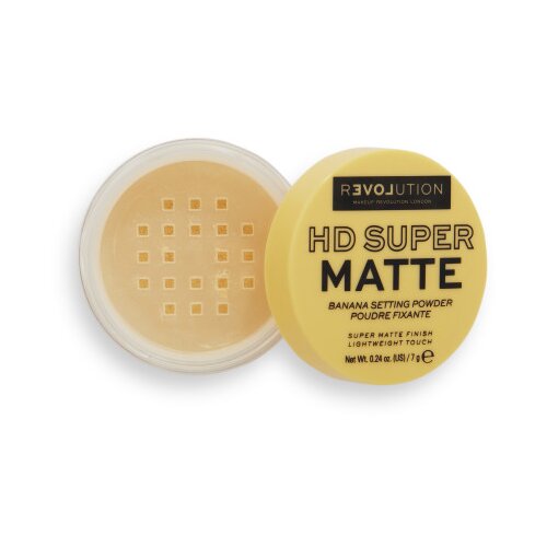 Relove by Revolution kompaktni puder - HD Super Matte Powder - Banana Cene