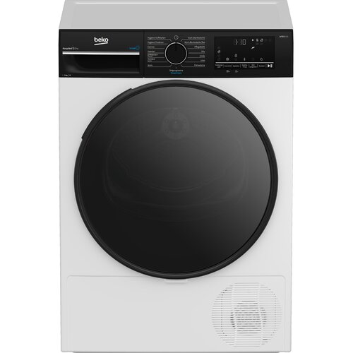 Beko B5T492B9W Su&amp;scaron;ilni stroj s toplotno crpalko 9 kg, energijski razred B Slike
