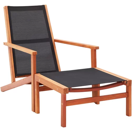  stolica od masivnog drva eukaliptusa i tekstilena