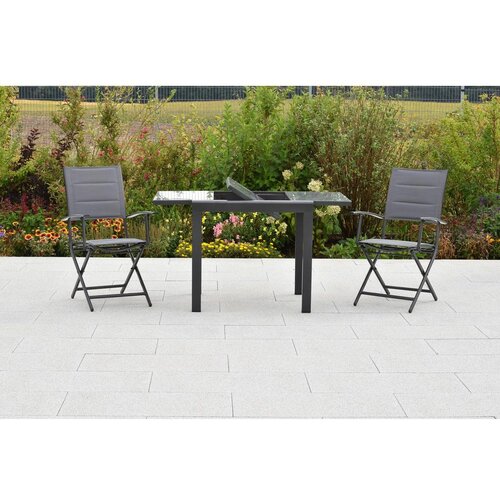 Gardenson vrtni set florenz, 3-Delni, raztegljiva miza Slike