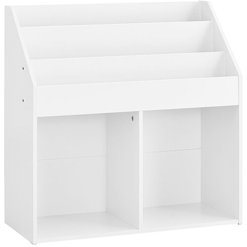 SoBuy Otro&scaron;ka knjižna omarica s 5 policami Bela 68x30x68cm Minimalističen KMB01-II-W, (5000099370) Cene