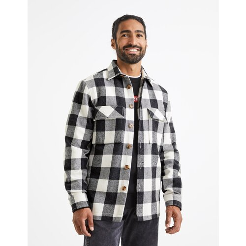 Celio Plaid Shirt Vachecky - Men Slike