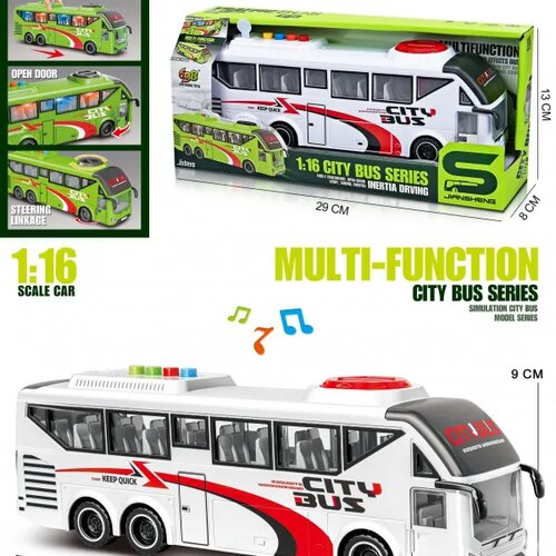 MRX TOYS Merx igračka gradski autobus sa svetlom i zvukom Slike