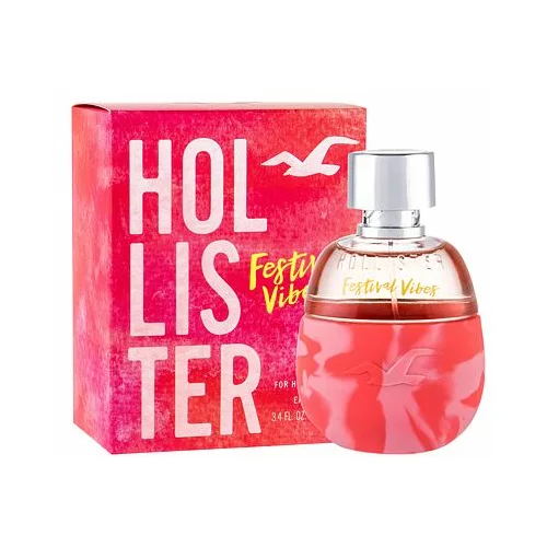 Hollister Festival Vibes parfumska voda 100 ml poškodovana škatla za ženske