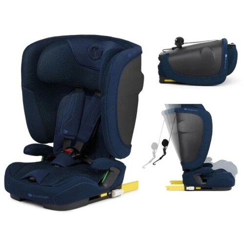 Kinderkraft Autosediste Fix2Go I-Size 76-150Cm Navy Cene